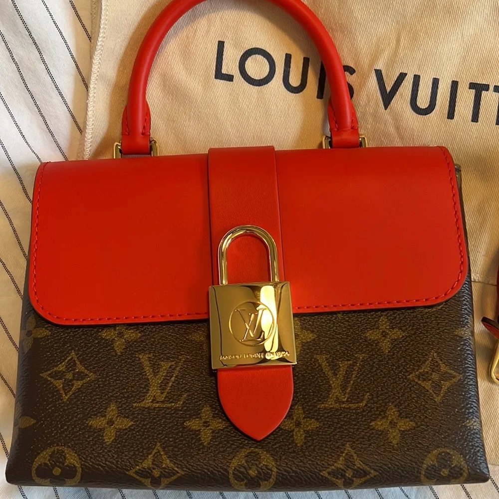Louis Vuitton Locke BB Purse Top Handle and Shoulder Strap NEW - Picture 1 of 6